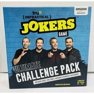 New IMPRACTICAL JOKERS Ultimate Challenge Pack GAME Based On TruTV Show Ages 17+